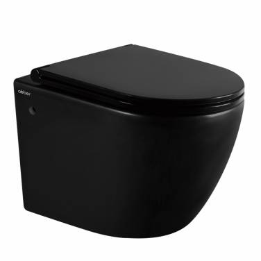 ABBER Bequem AC1103MB подвесной черный матовый, безободковый