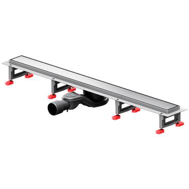 Am.Pm MasterFlow 80 W01SC-U11-080-04SB с решеткой Хром матовый / под плитку Tile