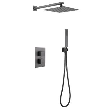 ABBER Daheim AF8251NG скрытого монтажа без излива, термостат, никель