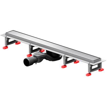 Am.Pm MasterFlow 70 W01SC-U11-070-04SB с решеткой Хром матовый / под плитку Tile