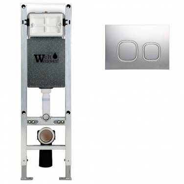 WeltWasser AMBERG 350 ST + CR с кнопкой цвета хром