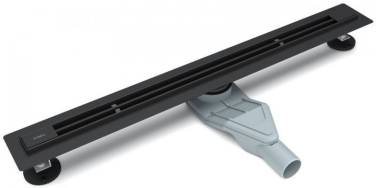 Esbano Slim решетка LINE длина 80 см матовый черный