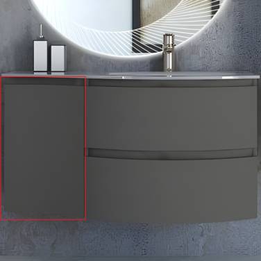 Cezares Vague 34 L 54907 Grigio talpa opaco