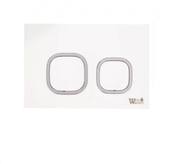 WeltWasser AMBERG 497 ST + WT с белой кнопкой