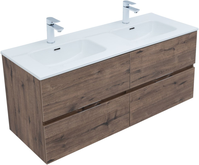 Aquanet Алвита New 60 2 ящика, дуб веллингтон табак (00334184)
