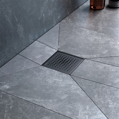 Am.Pm PrimeFlow 10 W02BD-P11-010-01BM с Черной матовой решеткой Cut Gradient