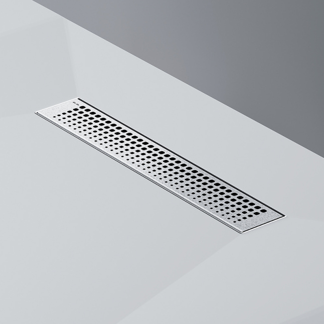 Am.Pm MasterFlow 40 W01SC-P11-040-01SB с решеткой Хром матовый Cut Gradient