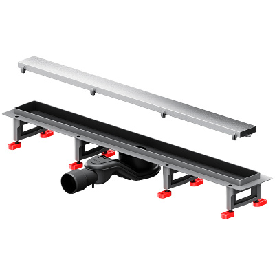 Am.Pm MasterFlow 70 W01SC-U11-070-04SB с решеткой Хром матовый / под плитку Tile