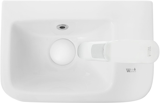 WELTWASSER AISBACH 10100 R 37,5x24,5 белый (правый)