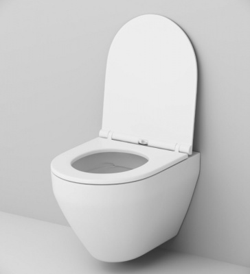 Комплект унитаза с инсталляцией AM.PM Spirit V2.0 FlashClean IS47001.701700 с сиденьем Микролифт и Белой клавишей смыва