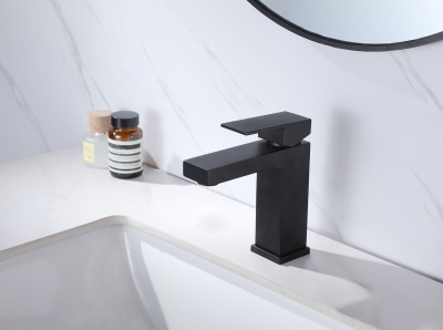 ABBER Daheim AF8210B для раковины, черный матовый