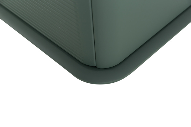 CEZARES IDRA 55818 Verde opaco с дверью, реверсивная