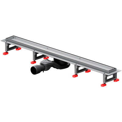 Am.Pm MasterFlow 80 W01SC-U11-080-04SB с решеткой Хром матовый / под плитку Tile