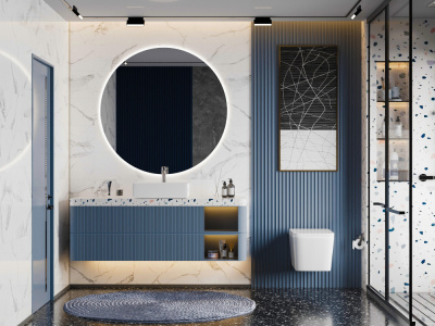 Унитаз Abber Rechteck AC1201T белый, безободковый, смыв торнадо