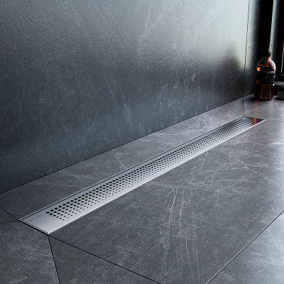 Am.Pm PrimeFlow 80 W02SC-P11-080-01SB с решеткой Хром матовый Cut Gradient