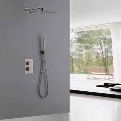 ABBER Daheim AF8251NG скрытого монтажа без излива, термостат, никель