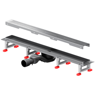 Am.Pm MasterFlow 70 W01SC-P11-070-01SB с решеткой Хром матовый Cut Gradient