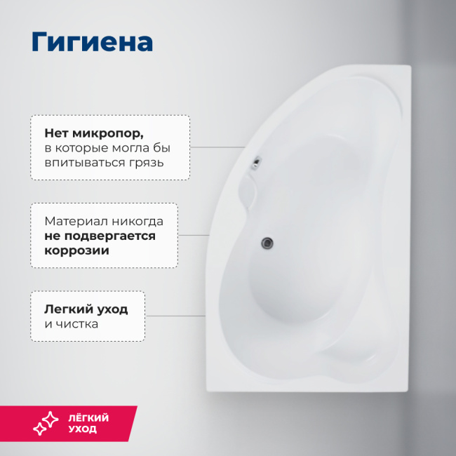 Aquanet Capri 170x110 R (с каркасом и фронтальной панелью)