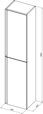 Allen Brau Eclipse 40 1.E1005.AM 2.0 антрацит матовый (00333994)