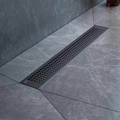 Am.Pm MasterFlow 50 W01SC-P11-050-01BM с Черной матовой решеткой Cut Gradient