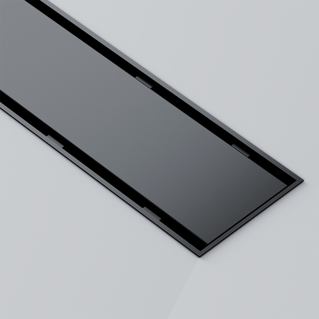 Am.Pm PrimeFlow 50 W02SC-U11-050-04BM с Черной матовой решеткой / под плитку Tile