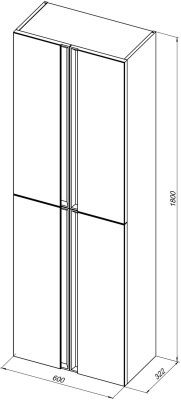 Allen Brau Eclipse 60 1.E1006.PWM 2.0 папирус матовый (00333987)