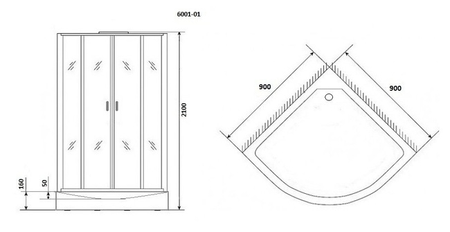 Niagara Premium NG-6001-01 90x90