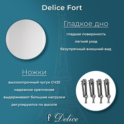 Delice Fort 200х85 (в комплекте только ванна, без ножек и слива-перелива)