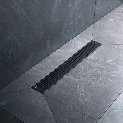 Am.Pm MasterFlow 50 W01SC-P11-050-01BM с Черной матовой решеткой Cut Gradient