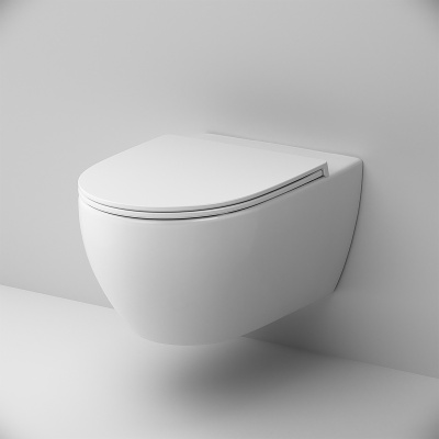 Комплект унитаза с инсталляцией AM.PM Awe FlashClean IS47001.111700 с сиденьем Микролифт и Белой клавишей смыва