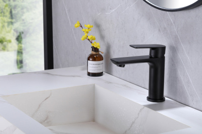 ABBER Weiss Insel AF8010B для раковины, черный матовый