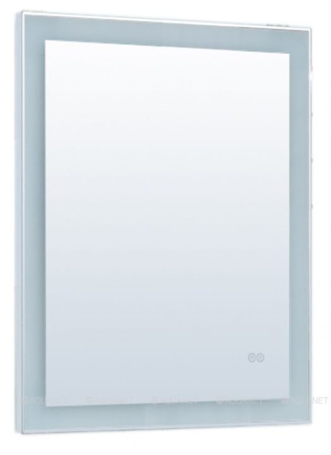 Aquanet Алассио new 4595 с LED подсветкой, 450х950x32 мм, сенсорный выключатель (249339)