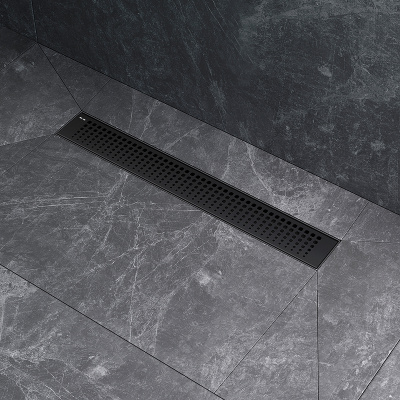 Am.Pm MasterFlow 50 W01SC-P11-050-01BM с Черной матовой решеткой Cut Gradient