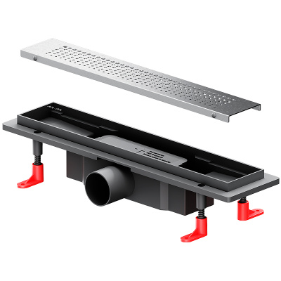 Am.Pm PrimeFlow 40 W02SC-P11-040-01SB с решеткой Хром матовый Cut Gradient
