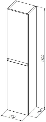 Aquanet Нота New 30 дуб веллингтон табак (00334195)