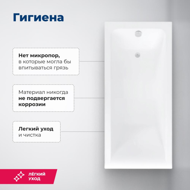 Aquanet Bright 180x70 (с каркасом)