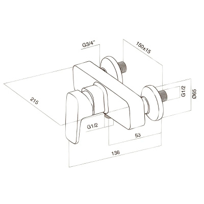AM.PM Jump F7220000 Хром