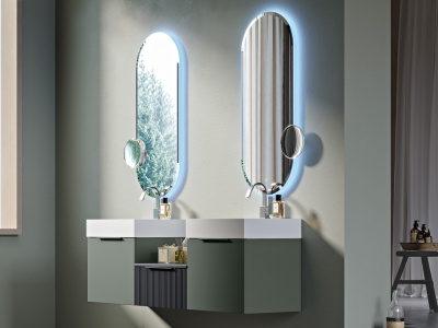 CEZARES 45x110x3см 45095 со встроенной LED подсветкой