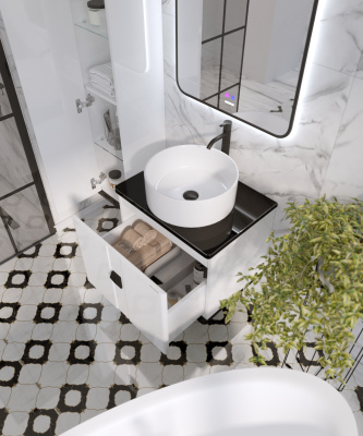 Grossman НОРМА-60 см черная (искусственный камень) (506003)