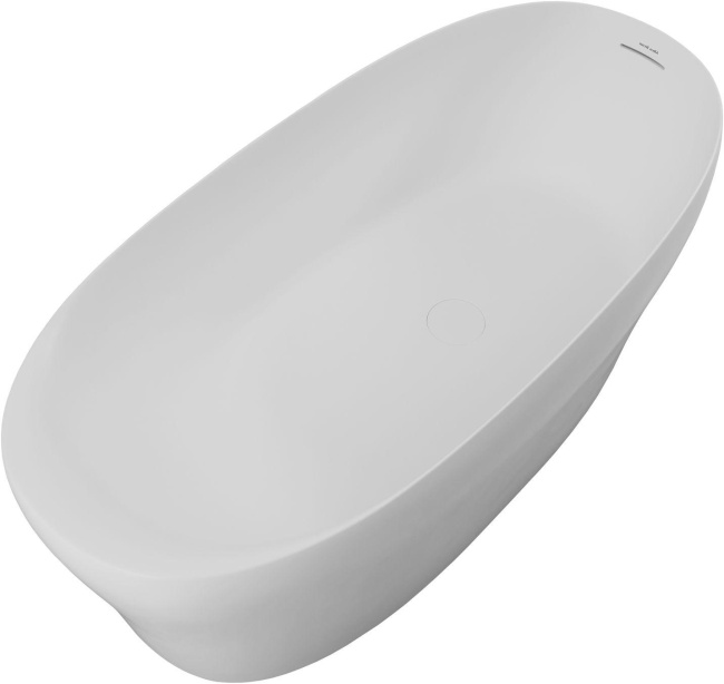 Allen Brau Solid Stone Krion Neo 170x80 2.35001.21 белый матовый