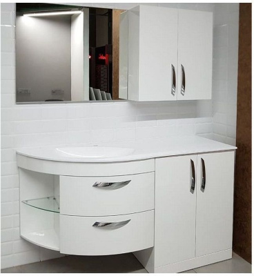 De Aqua Трио Люкс 70 белый