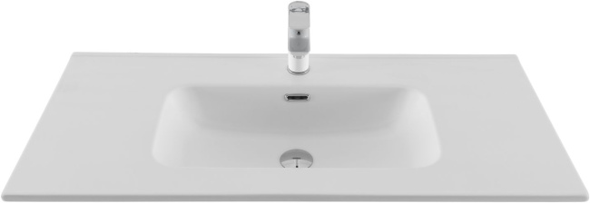 Aquanet Flat 100 белая матовая
