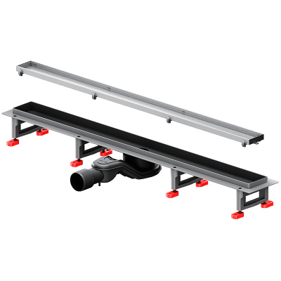 Am.Pm MasterFlow 80 W01SC-U11-080-04SB с решеткой Хром матовый / под плитку Tile