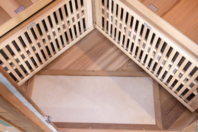 SaunaMagic Cedar CST Corner Mini G