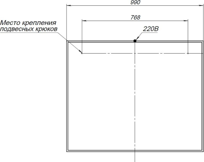 Aquanet Nova Lite 100 белый LED