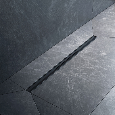 Am.Pm MasterFlow 60 W01SC-S11-060-05BM с Черной матовой решеткой Slim line