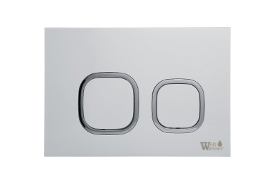 Унитаз с инсталляцией WeltWasser AMBERG 497 + GELBACH 043 GL-WT + AMBERG RD-WT