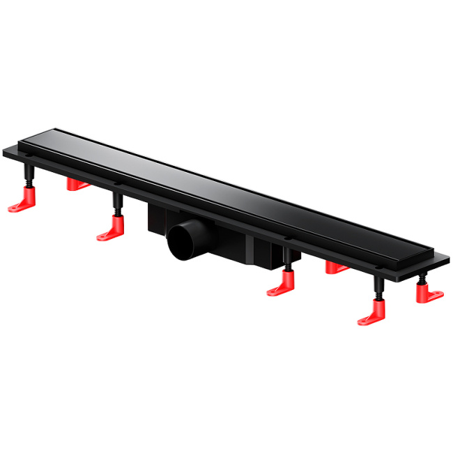 Am.Pm PrimeFlow 70 W02SC-U11-070-04BM с Черной матовой решеткой / под плитку Tile