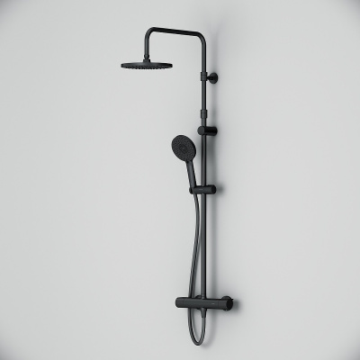 AM.PM X-Joy F0785A422 с термостатом Черная матовая