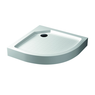 RGW SMC/R-9090W Белый/Полукруг   (8 ножек в комплекте )/90* 90*140 (сифон приобретается отдельно)